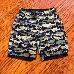 GAP Boy’s Shark Swim Shorts Size XS Regular